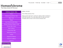Tablet Screenshot of homeofchrome.co.uk